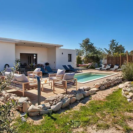 ヴィラ Casavostra Piscine Bbq Petanque A 5km De La De Sable De Calvi