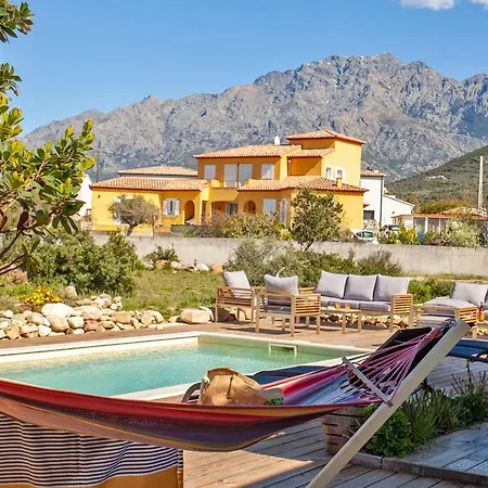 Villa Avec Piscine Bbq Petanque Calme A 5km De La De Sable De Calvi *